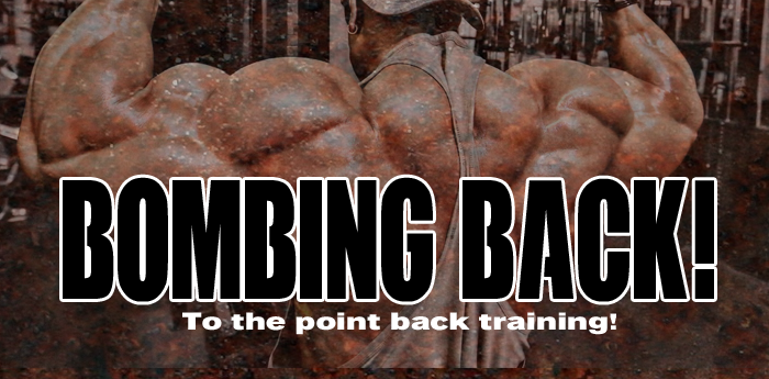 Bombing Back Bodybuilding Workout